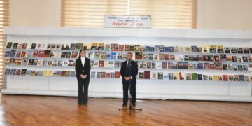 Dekabrın 12-də Milli Kitabxanada Ümummilli lider Heydər Əliyevin Anım Günü münasibətilə tədbir keçirilib