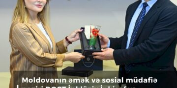 Moldovanın əmək və sosial müdafiə naziri DOST İnklüziv İnkişaf və Yaradıcılıq Mərkəzi ilə tanış olub