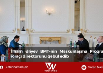 İlham Əliyev BMT-nin Məskunlaşma Proqramının icraçı direktorunu qəbul edib