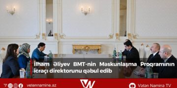 İlham Əliyev BMT-nin Məskunlaşma Proqramının icraçı direktorunu qəbul edib