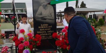 Şəhid Gözəlov Səxavət İsmayıl oğlunun Anım Günü Əhmədalılar kəndində qeyd olundu