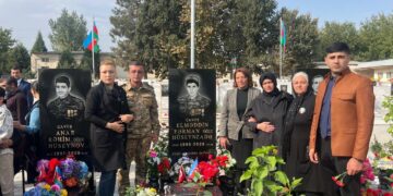 Bərdə Rayonunda İki Şəhidimizin 4-cü il dönümü ilə bağlı anım mərasimi keçirildi