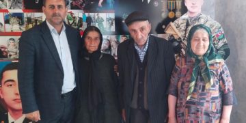 Biləsuvarda Şəhid Sübhan Arif oğlu Əbilzadənin doğum günündə xatirəsi yad edildi