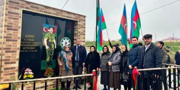 Biləsuvarda I Qarabağ müharibəsi şəhidinin xatirə kompleksinin açılışı keçirildi