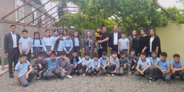 Biləsuvarda Şəhid Ceyhun Nazim oğlu Gözəlzadənin doğum günündə xatirəsi yad edildi